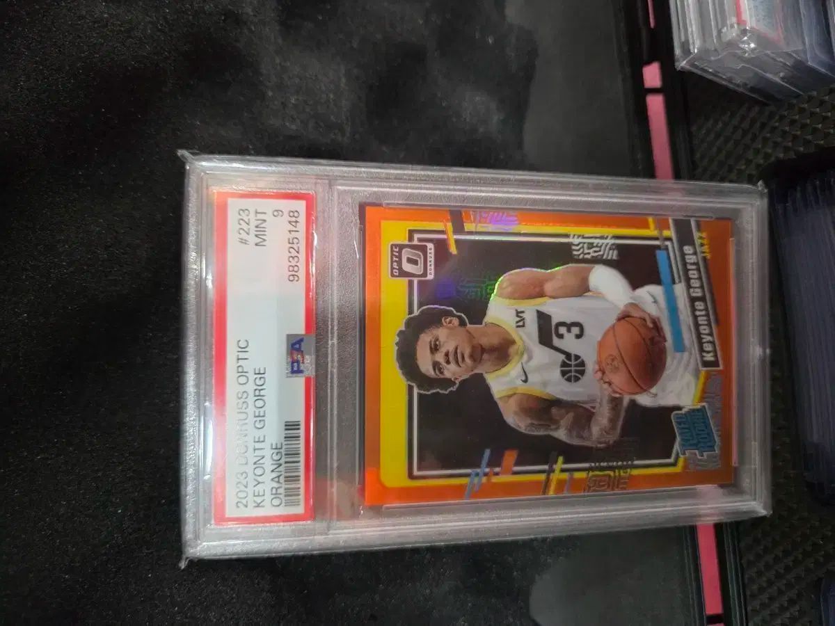 Donruss キヨンテジョージ ルーキー オレンジ PSA9