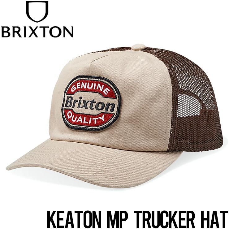 メッシュキャッップ 帽子 BRIXTON ブリクストン KEATON MP TRUCKER HAT 11673 SNDSP 日本代理店正規品