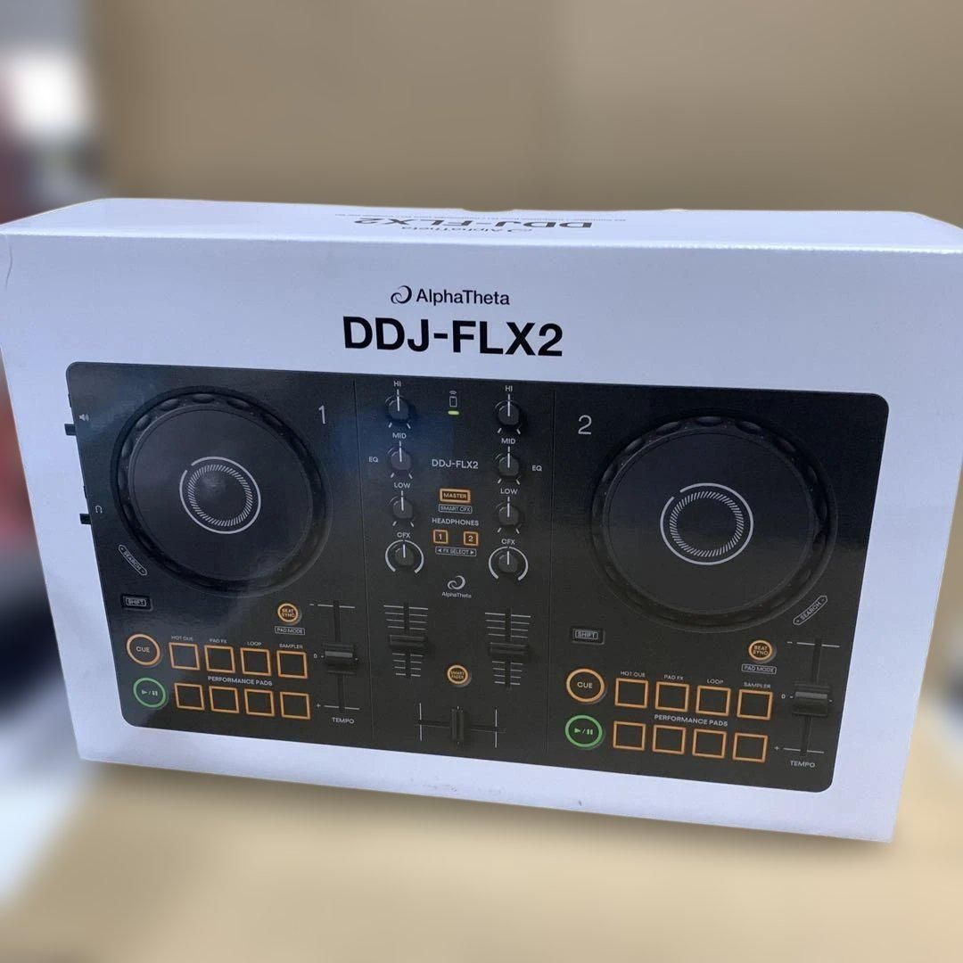AlphaThetaコンパクト 2ch DJコントローラー DDJ-FLX2