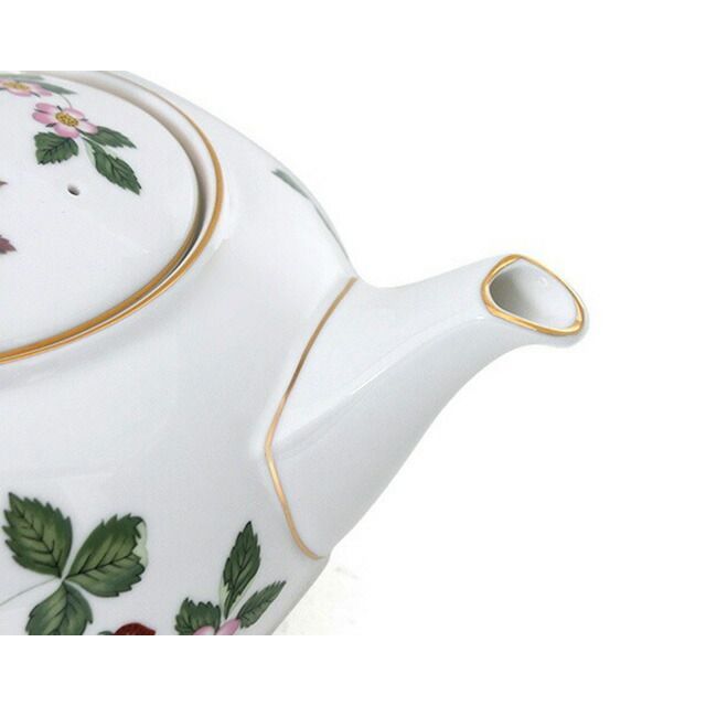 ワイルドストロベリーティーポット ウェッジウッド（Wedgwood） ワイルドストロベリー ティーポット