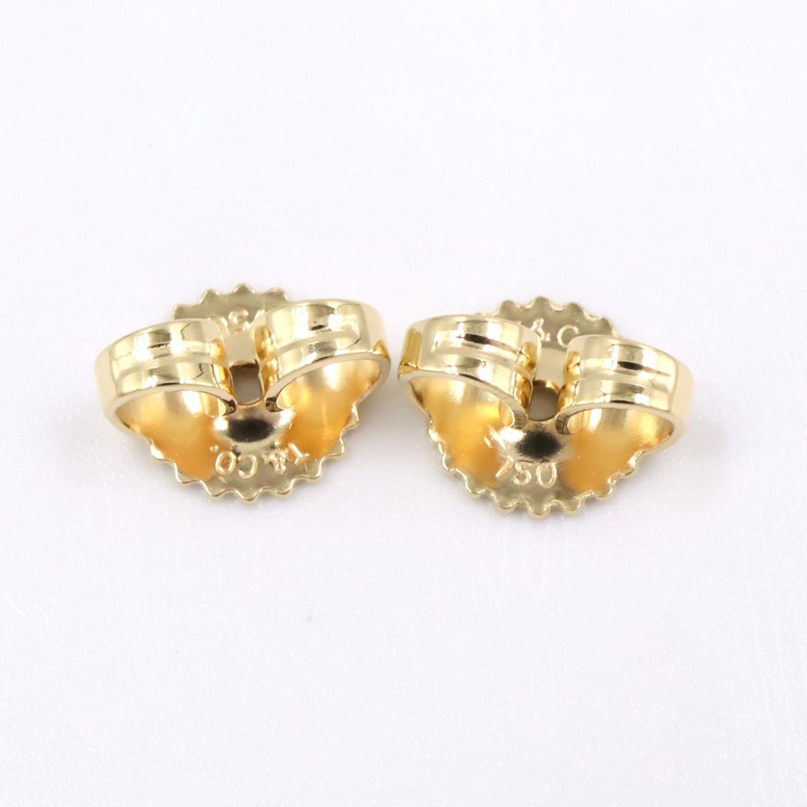 ダブルサークルピアス レディース