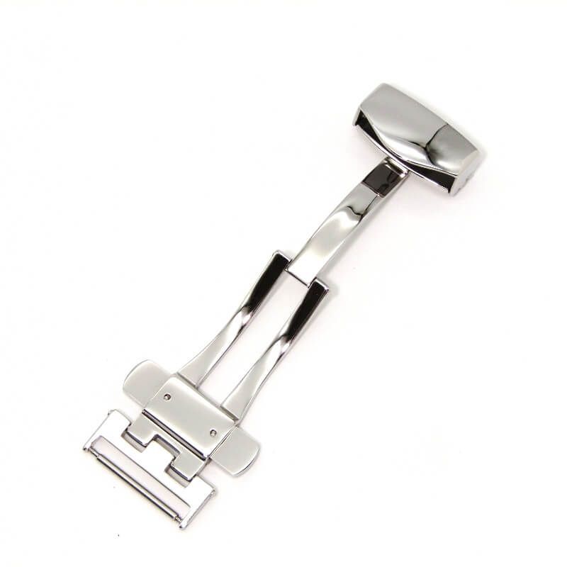 美品 BAMBI バンビ Dバックル 20mm ZS0008S 時計ベルト用 三つ