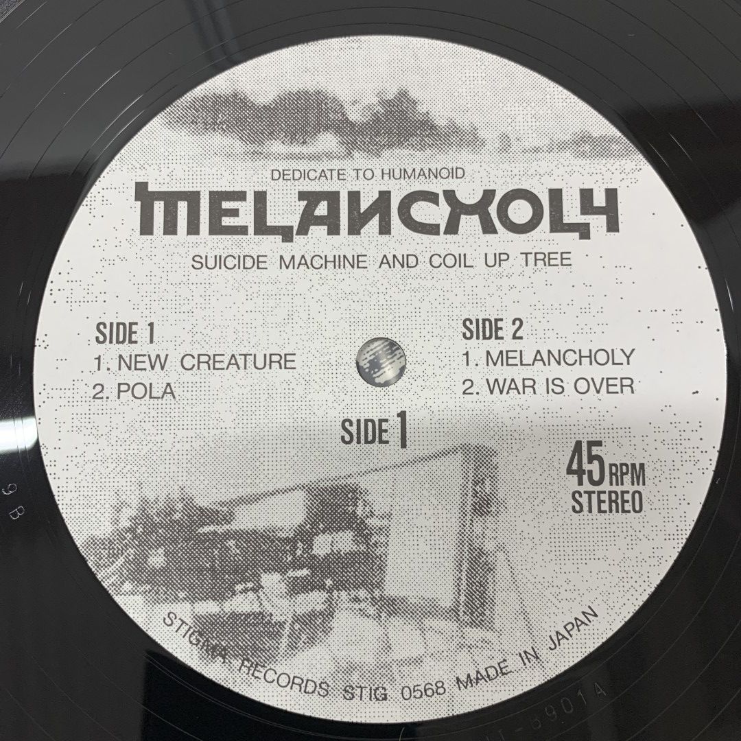 △01)【同梱不可】Melancholy/Dedicate To Humanoid/Suicide