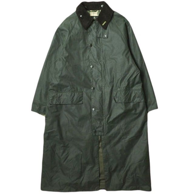 Barbour バブアー 22AW OVERSIZE WAX BURGHLEY オーバーサイズ ワックス バーレー 222MWX1674 36  セージグリーン オイルドジャケット コート アウター g17088 - メルカリ