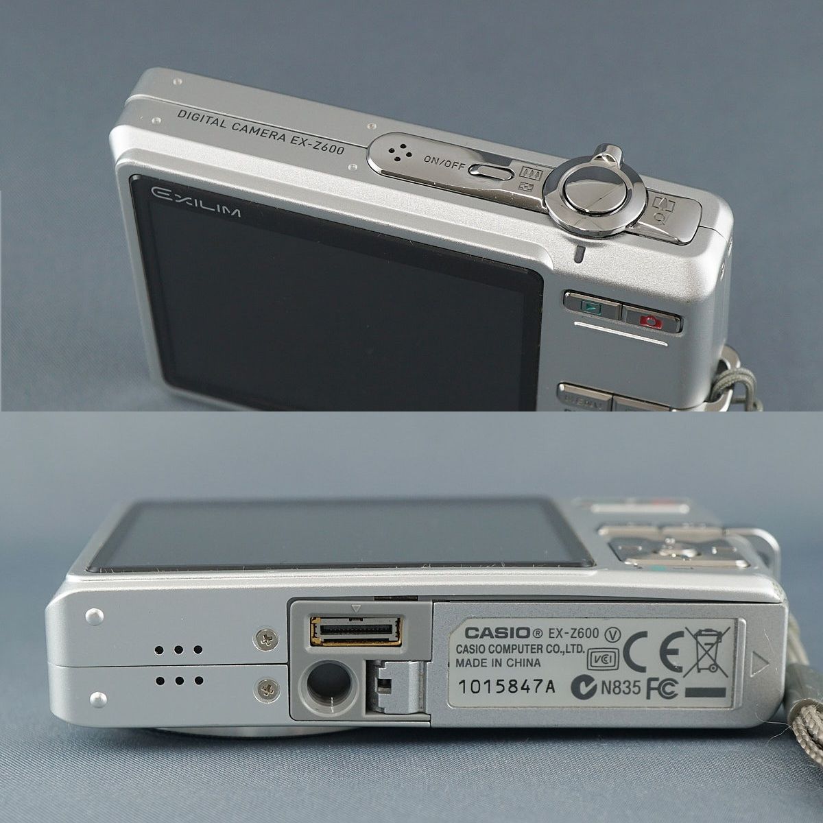 【完動品】CASIO EXILIM EX-Z600 デジタルカメラ 動作確認済み Amazon.co.jp: CASIO デジタルカメラ EXILIM ZOOM EX-Z600