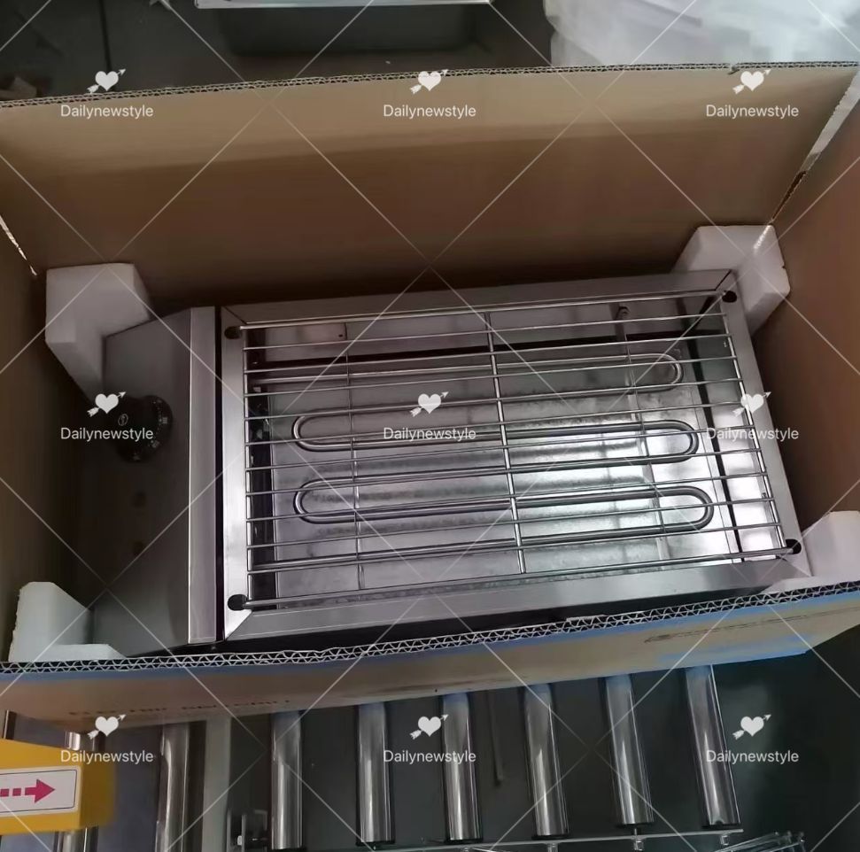水で満たされたドリップトレイと温度制御付きの商業屋内調理グリル 無煙ポータブルBBQバーベキュ