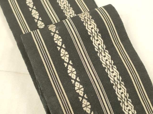 平和屋着物■極上　男性　角帯　間道　金銀彩　逸品　DZAB0670kh5 平和屋着物□極上 男性 角帯 間道 金銀彩 逸品 DZAB0670kh5 逸品