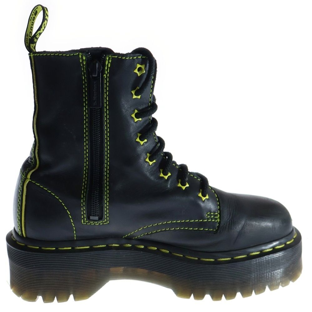 美品 ドクターマーチン JADON Ⅱ STAR 8ホール イエロー UK6 Dr.Martens (ドクターマーチン) JADON 2 STAR ジェイドンスター