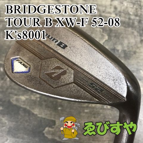 狭山 ウェッジ ブリヂストン TOUR B XW-F 52-08 K s8001 S 52 9544