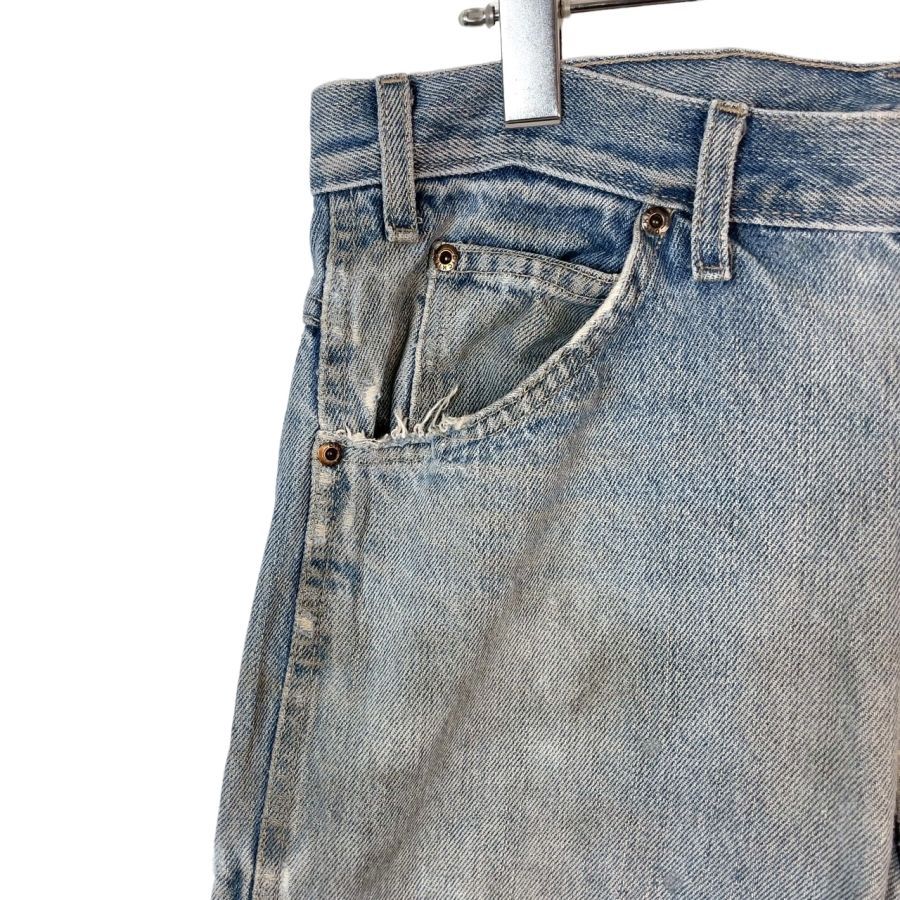 90s00sメキシコ製ディッキーズDickiesダブルニーデニムワーク