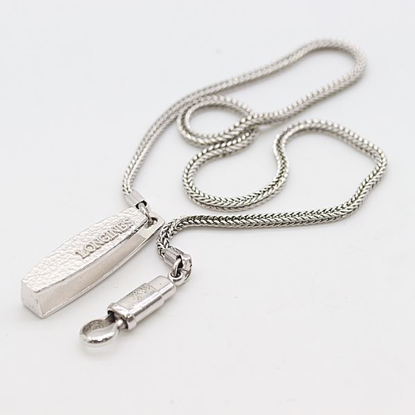 ロンジンシルバー チェーン 懐中時計 腕時計 2000000 NSK MST