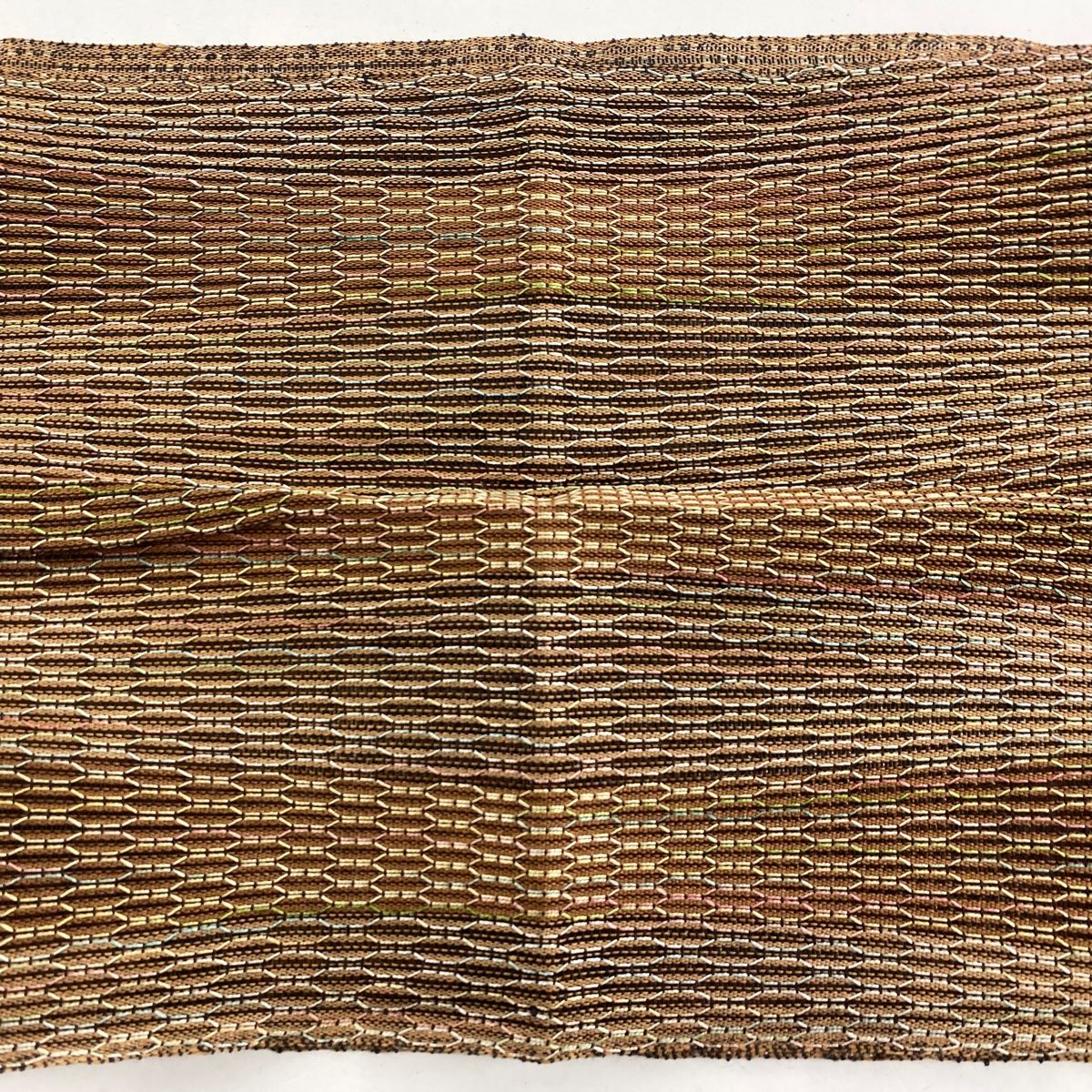 幾何学模様 茶色