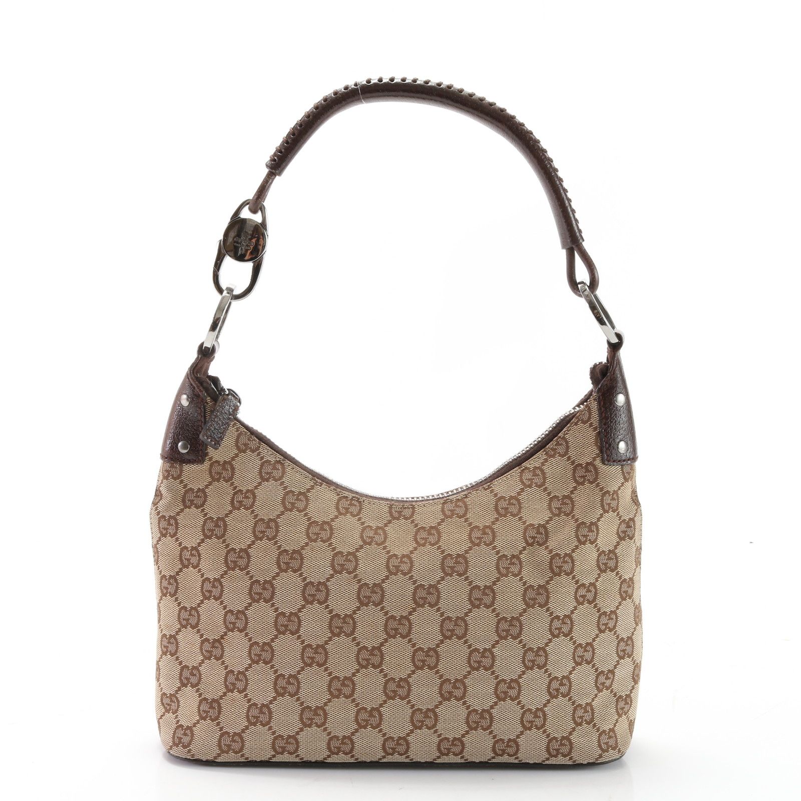 極美品 グッチ GGキャンバス 115002 3444 レザー ショルダー 極美品 グッチ GGキャンバス 115002 3444 レザー ショルダー