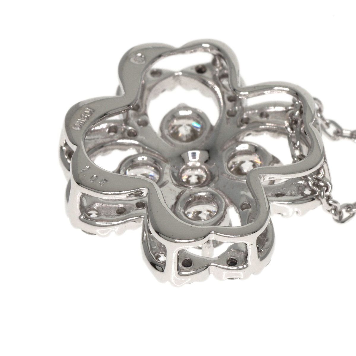 MONNICKENDAM モニッケンダム ダイヤモンド ネックレス K18WG  