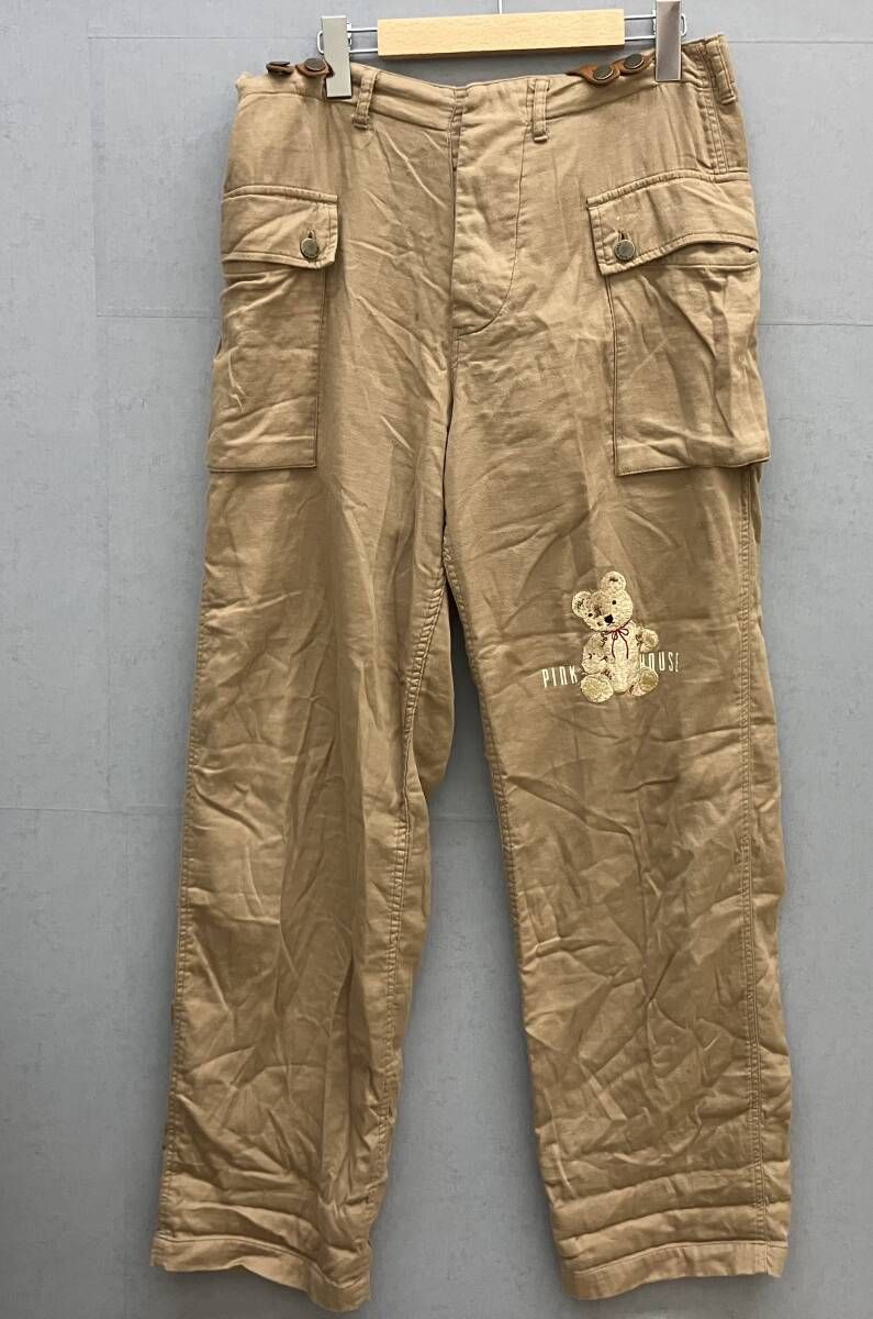 【美品】PINK HOUSE サスペンダー付き カーゴ ショーツ 美品】PINK HOUSE サスペンダー付き カーゴ ショーツ PINK HOUSE