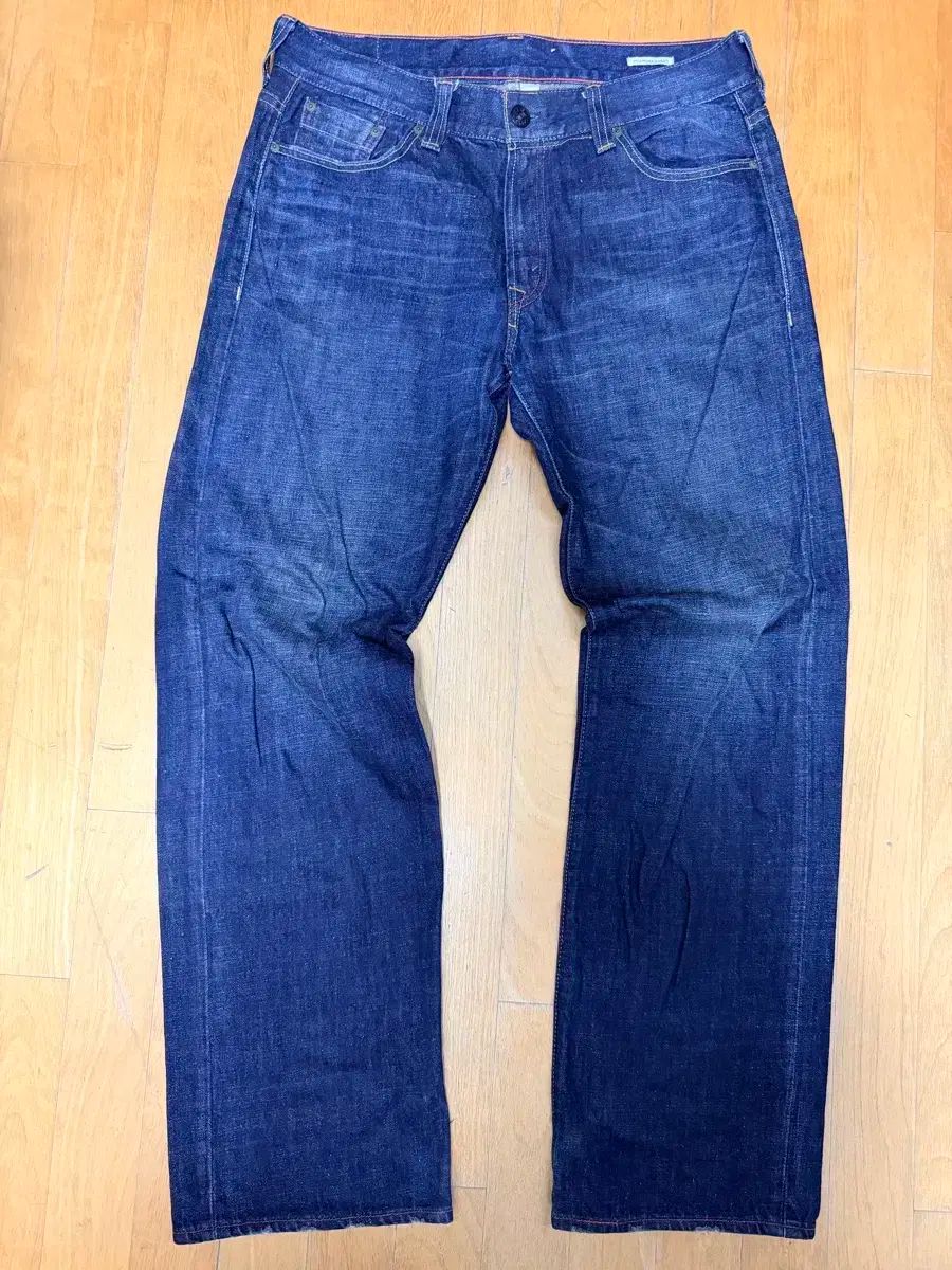 リーバイス ヴィンテージ ウォッシュ プレミアム グリーンタブ デニムパンツ 34