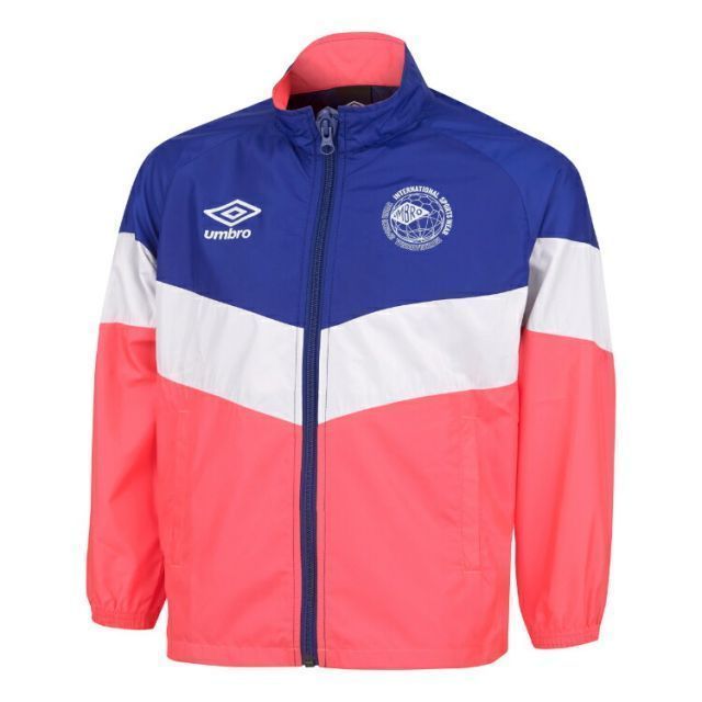 umbro アンブロ はじめてウーブンジャケット フラッシュマゼンタ 130 UUJWJF41 FMZD | スポーツ 運動 サッカー フットボール サッカー用品 ファッション 服 ウェア サッカーウェア トップス アウタ