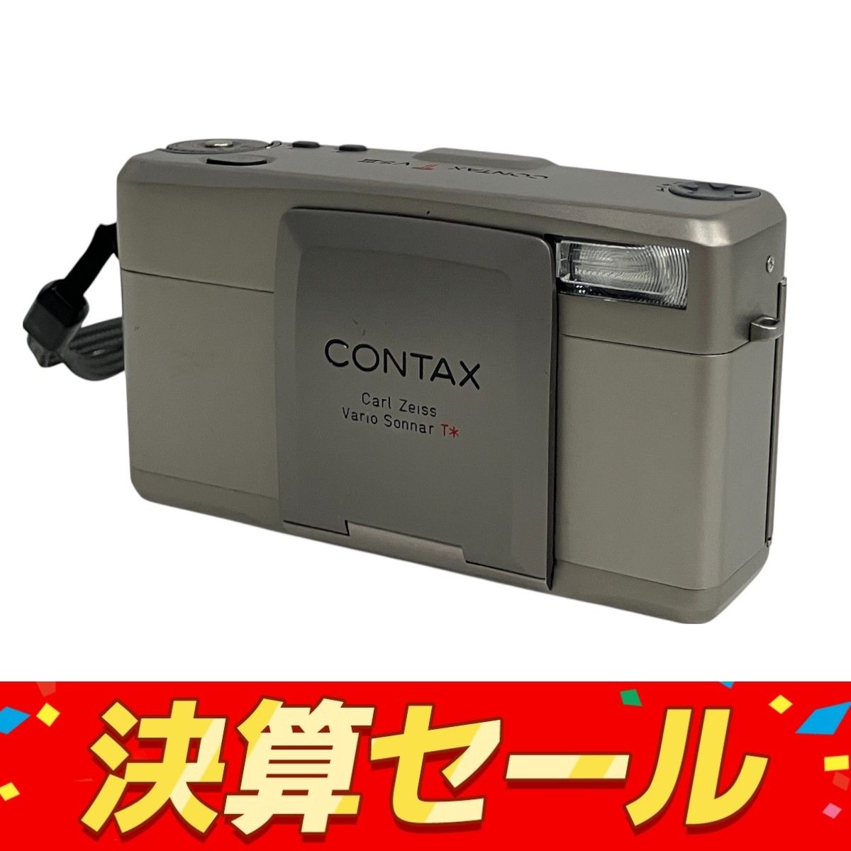 正式的 CONTAX フィルムカメラ T* 3.7-6.7/30-60 Sonnar Vario lll TVS フィルムカメラ