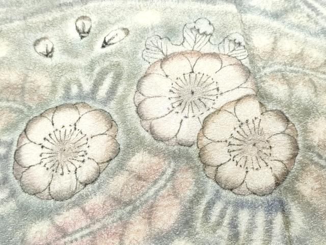 平和屋着物○樋熊哲也 訪問着 辻が花 絞り 手描き 訪問着 まるやま扱い