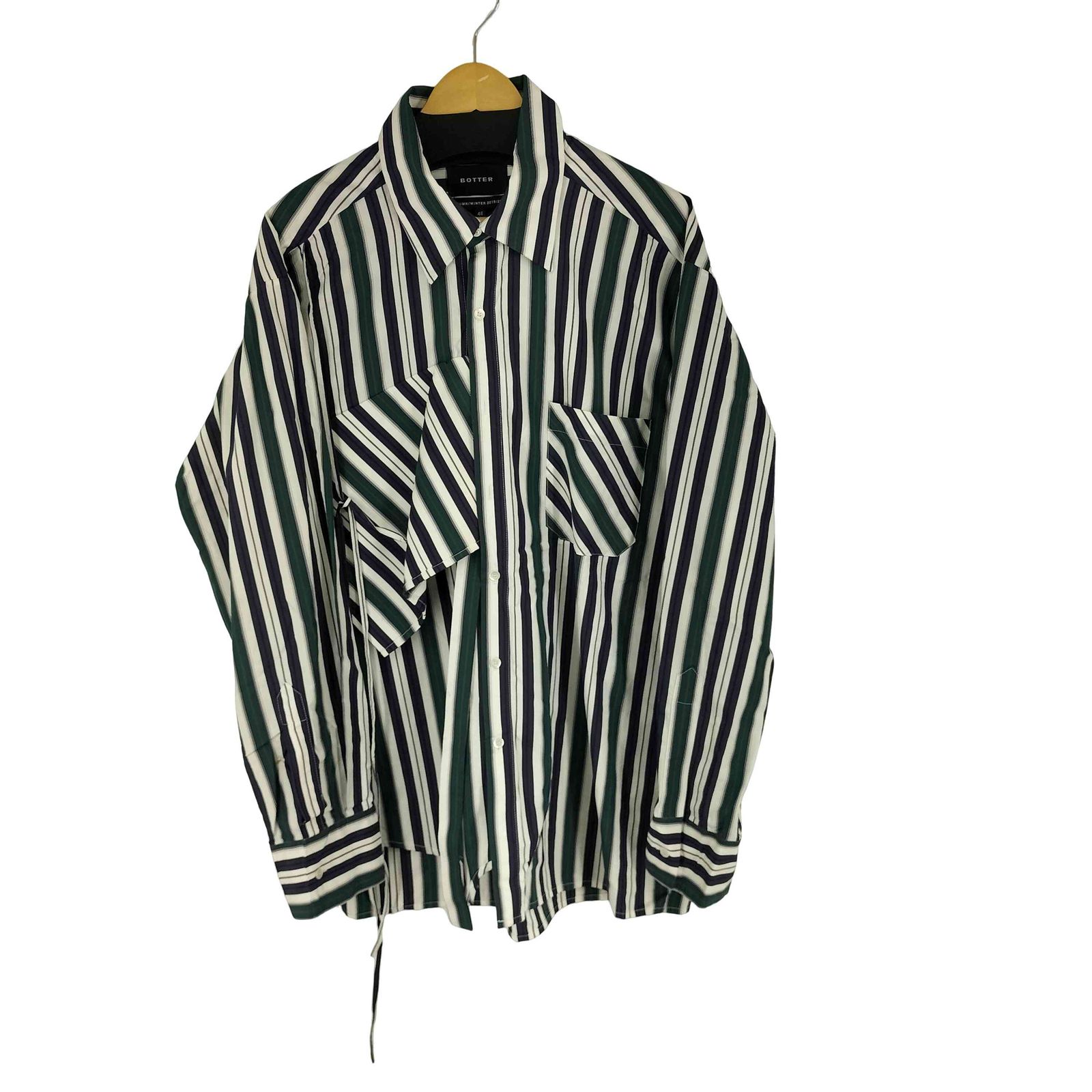 ユーズドフルギ USED古着 19AW アップサイドダウンシャツ UPSIDE DOWN 