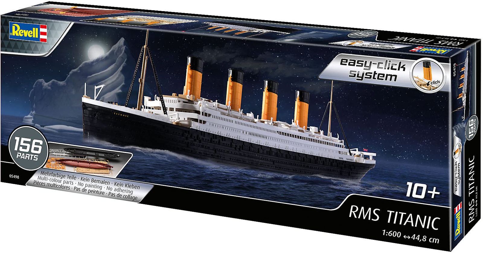 ドイツレベル 1/600 R.M.S タイタニック 色分け済みプラモデル