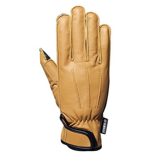 ヤマハ YAMAHA YAG66 ウォッシャブルレザーウインターグローブ キャメル S～XL ♥