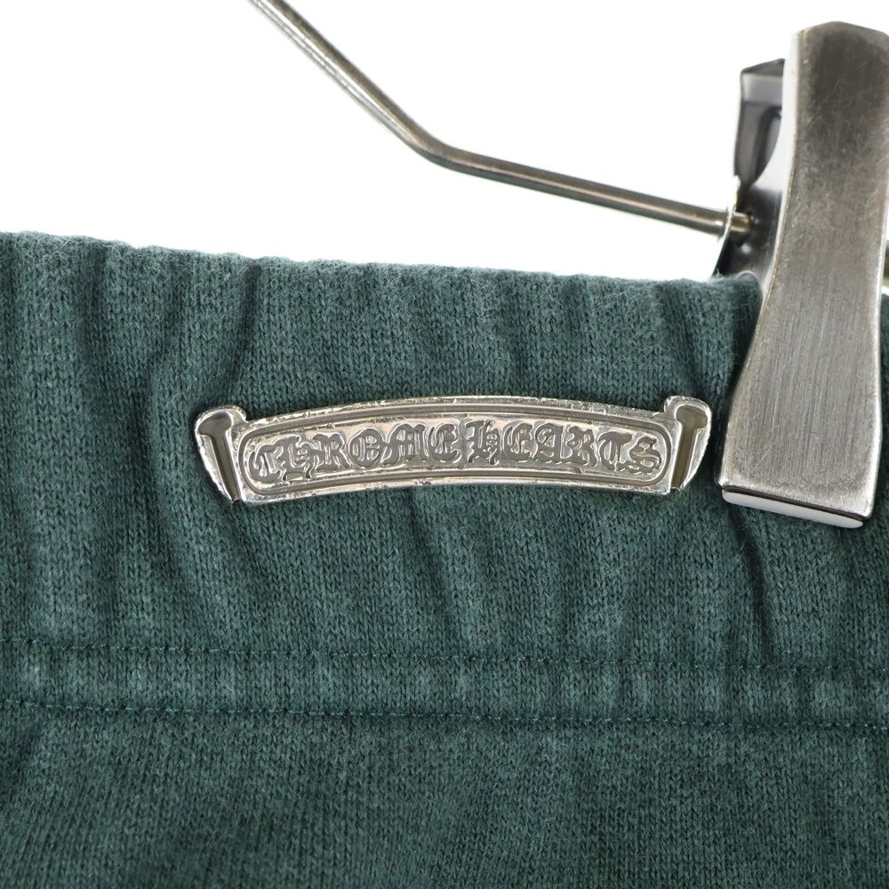  CHROME HEARTS クロムハーツ Y NOT SLO RIDE ワイノット ロゴ刺繍 CHプラスレザーパッチ スウェットパンツ カーキ その他 メンズ