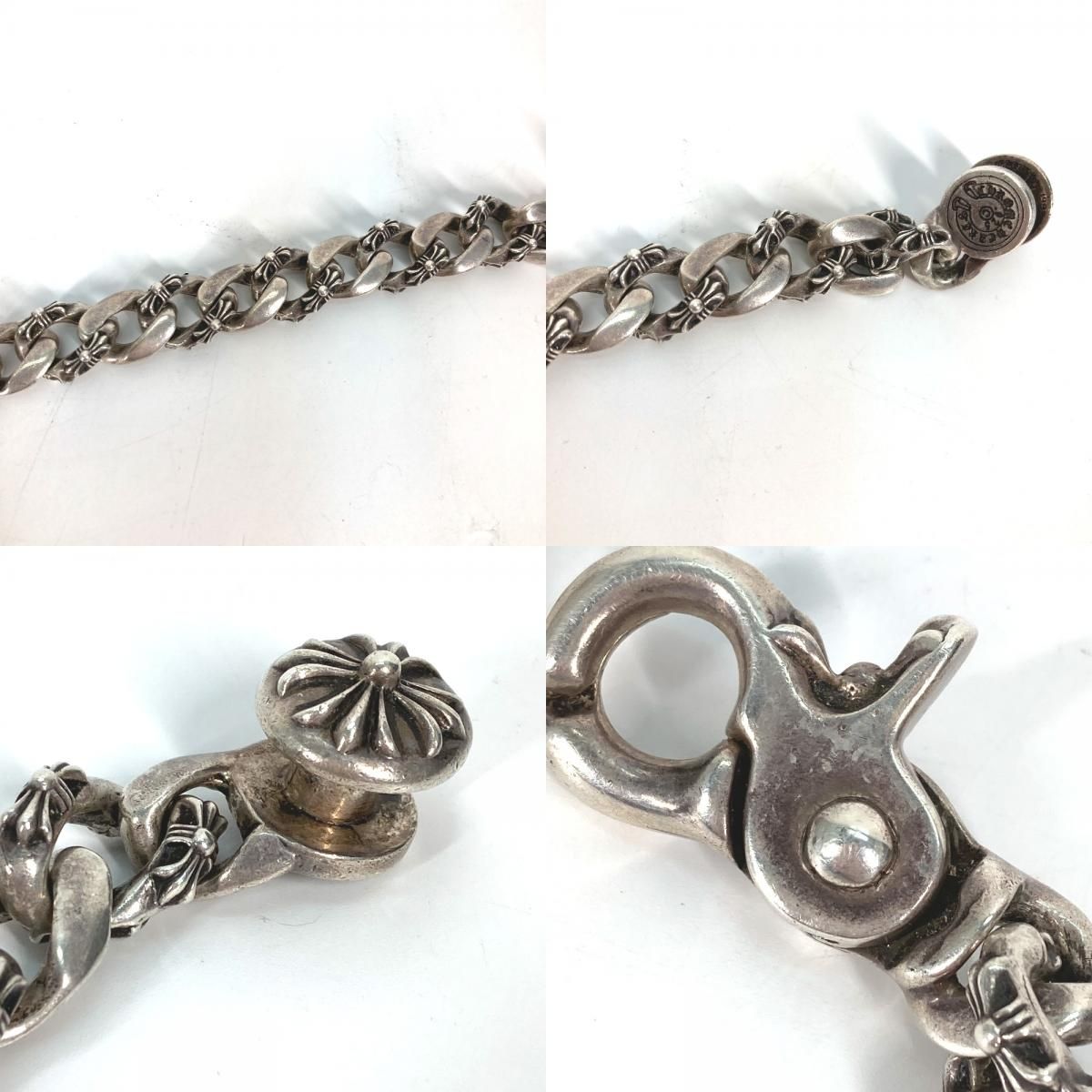 CHROME HEARTS クロムハーツ ブレスレット ファンシー チェーン リンク