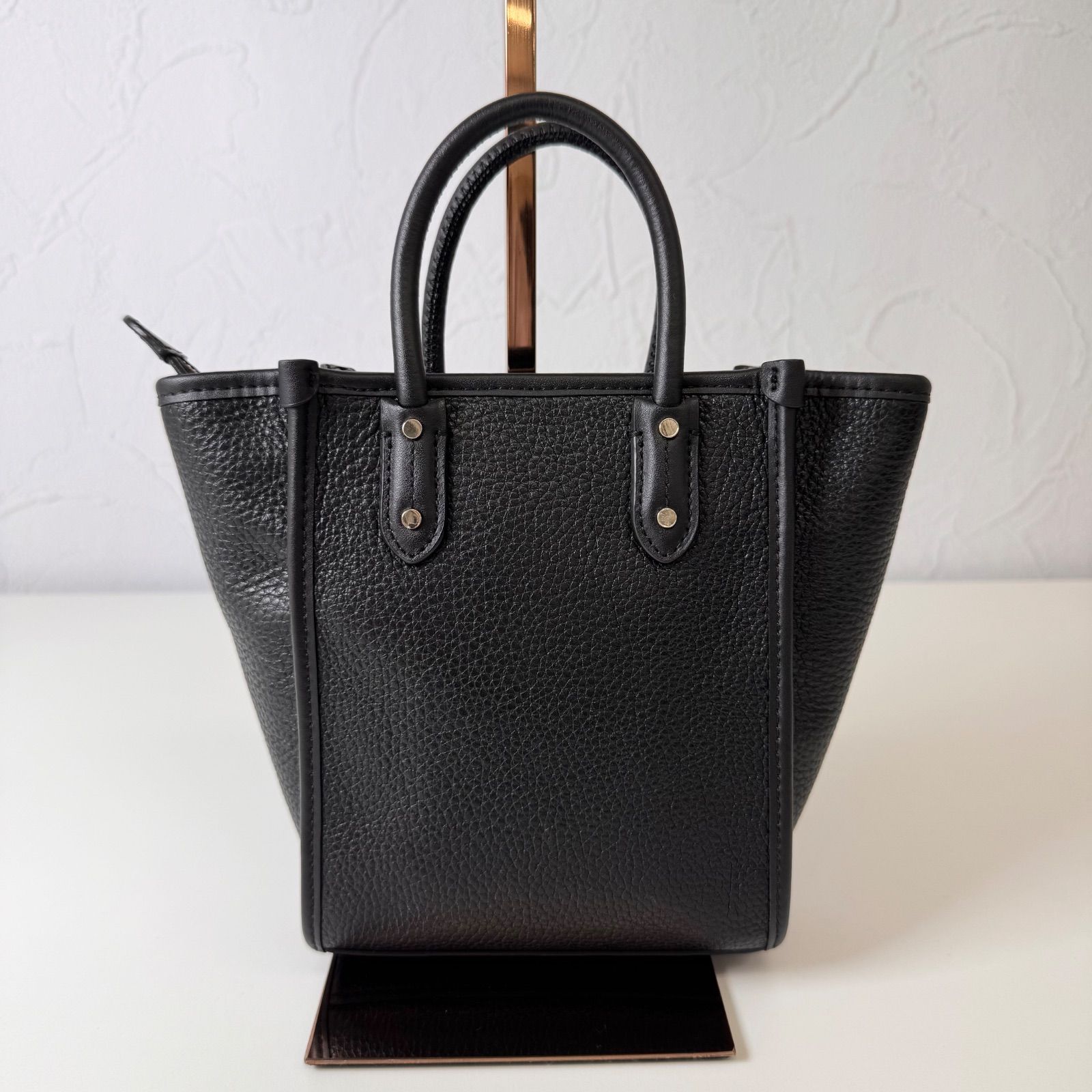 美品✨ ケイトスペード　スモールエラ　2wayハンドバッグ　ペブルレザー　黒 ✨Aランク kate spade 2way ミニバッグ ハンドバッグ