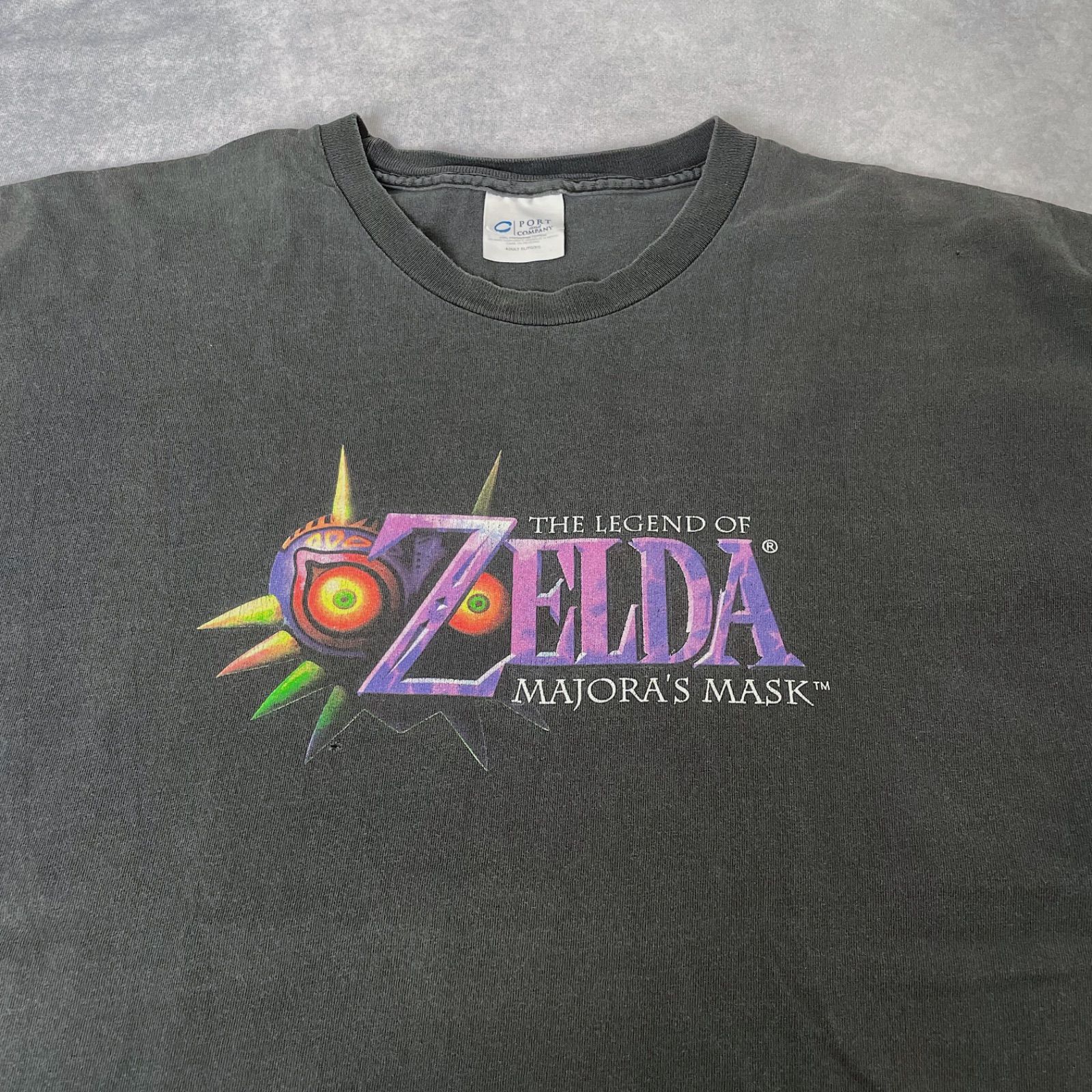 【一点物】10s ゼルダの伝説 ムジュラの仮面 3D T-shirts 古着 一点物】10s ゼルダの伝説 ムジュラの仮面 3D T-shirts 古着