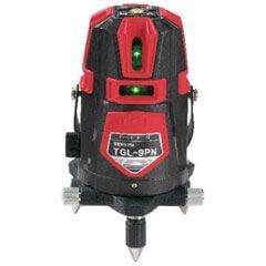 TAKAGI 侍ブラック×HUT グリーンレーザー墨出し器 TGL-9PN-SB 受光機 三脚 3電源 付属