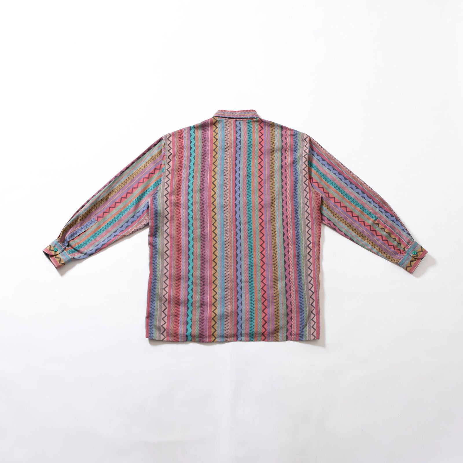 MISSONI ミッソーニ  長袖ニット  サイズ:M  マルチカラー レーヨン100％ レディース 総柄 トップス イタリア製 ミッソーニ ニット 薄手 カラフル イタリア製 MISSONI マルチ