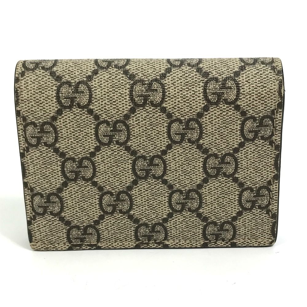 GUCCI グッチ 2つ折り財布 ハートモチーフ 648848 GGスプリーム 