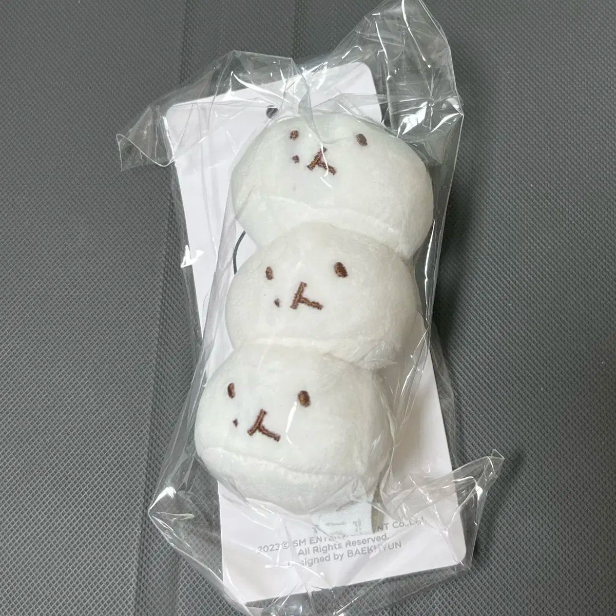 【雷市場（ポンジャン）商品韓国直送】 ベクヒョン(BAEKHYUN) トレギ TEOLAEGI キーリング 未開封