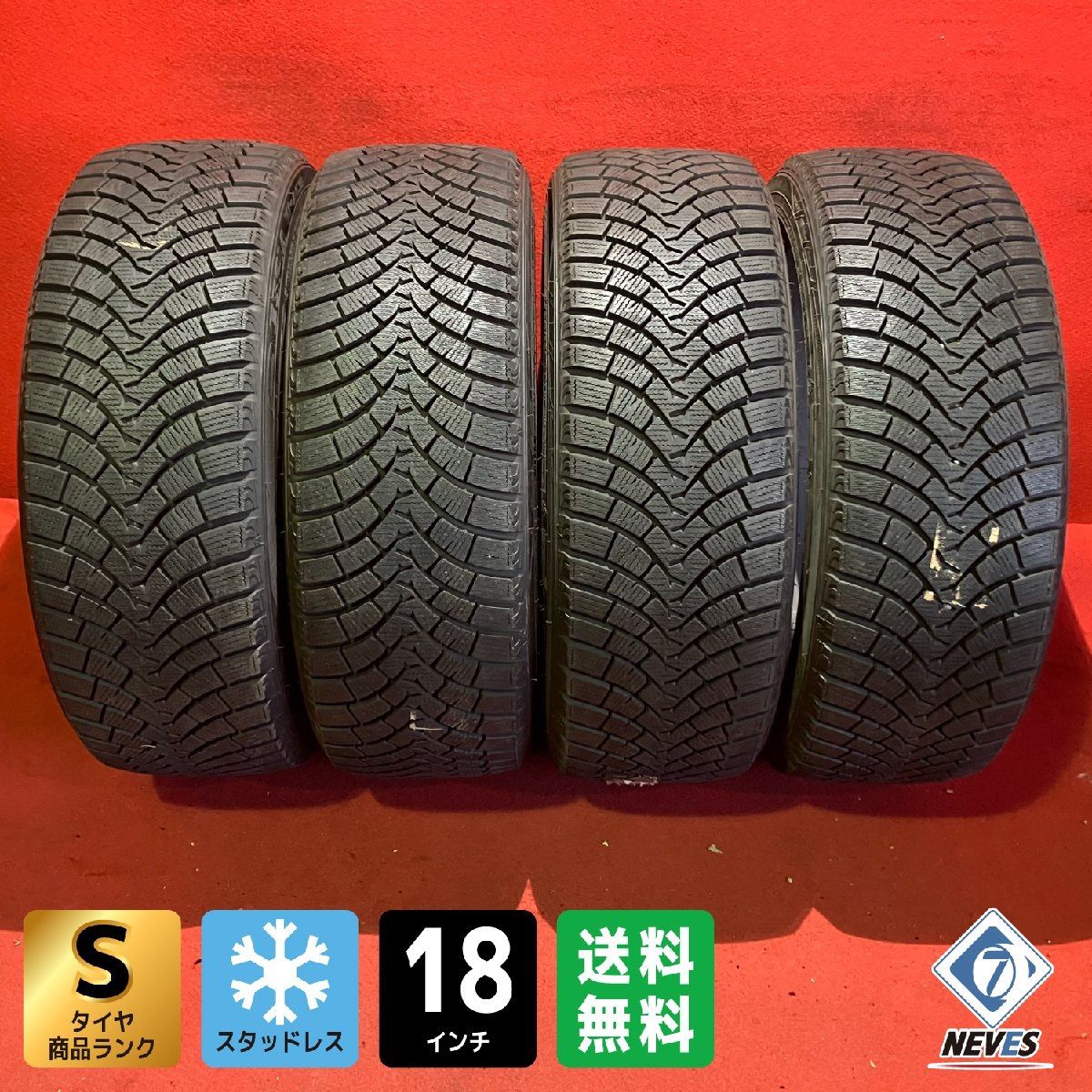 中古スタッドレスタイヤ【215/45R18 FALKEN W-ACE】 4本SET - メルカリ