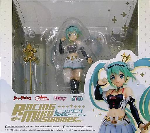 【中古】 キャラクター・ボーカル・シリーズ01初音ミク フィギュア レーシングミク 2018Ver. figma【フィギュア】【飾磨店】 中古】フィギュア レーシングミク 2018Ver. 「キャラクター