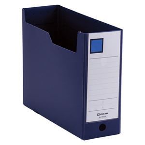 まとめ キングジム GボックスPP A4ヨコ 収納幅100mm ネイビー 4633N 1冊 ×15セット