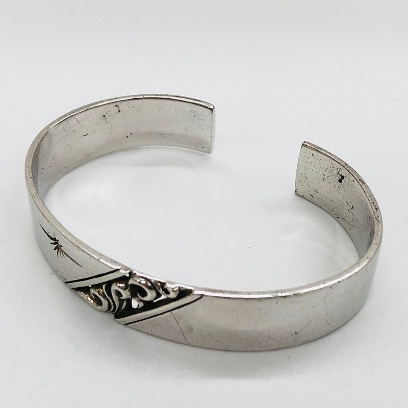 SAAD バングル アラベスク 現状渡し品】SAAD サード アラベスク サンシンボル シルバー