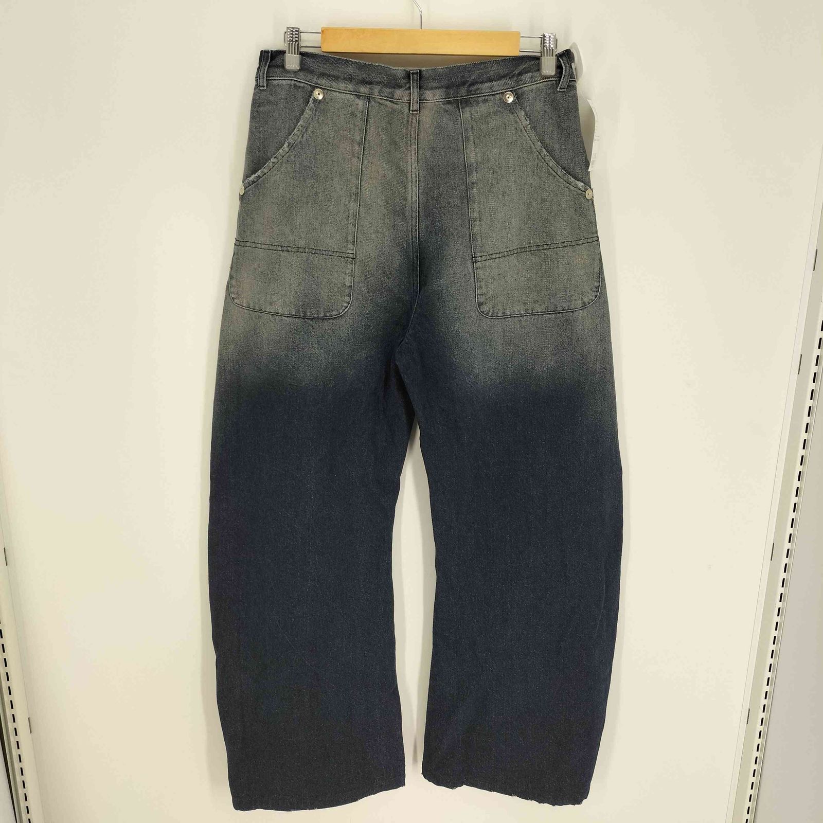 ユーズドフルギ USED古着 CONZ ダーク ウォッシュ カーブ デニム