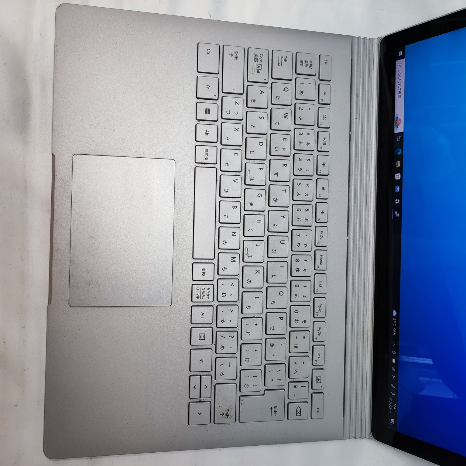 ☆【訳アリ品】Surface book 1703 i5 8GB 128GB シルバー - メルカリ