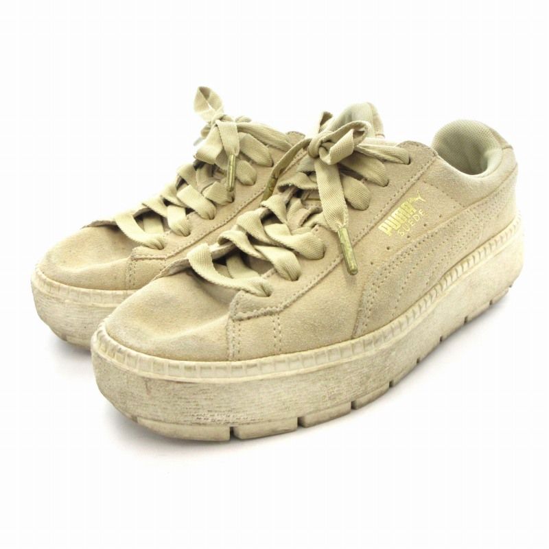 プーマ PUMA SUEDE PLATFORM TRACE WNS 36530 02 スニーカー スエード 