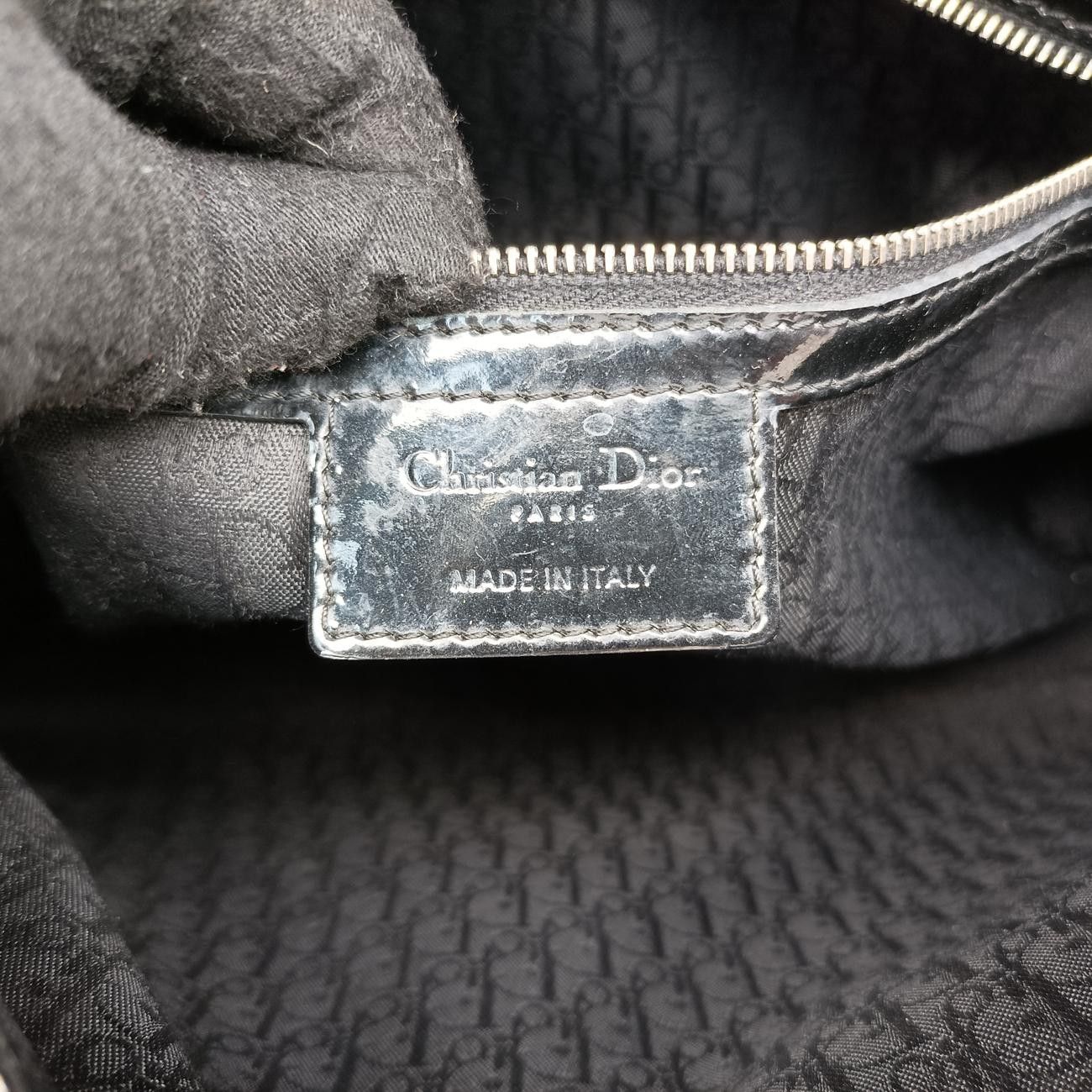 クリスチャンディオールChristian Diorレディディオールブラックパテント16-BO-0160