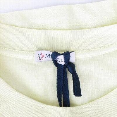 モンクレール MONCLER × PEANUTS 美品 Tシャツ カットソー 半袖 黃