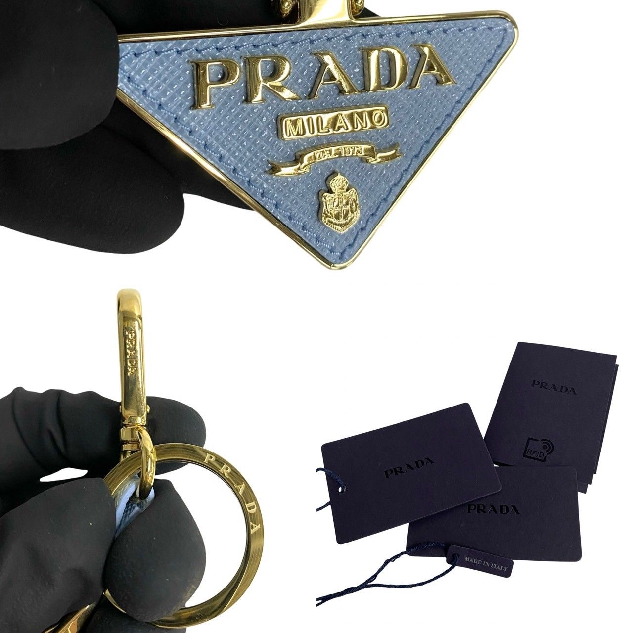 PRADA トライアングルキーホルダー 箱付き imgrc0126606547.jpg