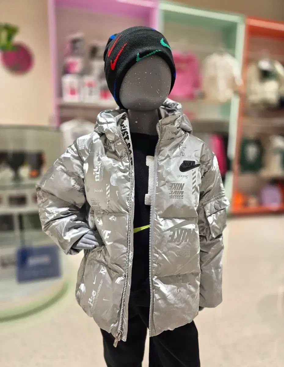 ナイキキッズ シルバーダックダウン 120