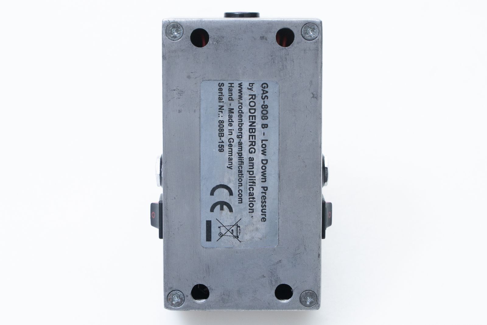 used】RODENBERG AMPLIFICATION / GAS-808B 小売業者 NG Overdrive