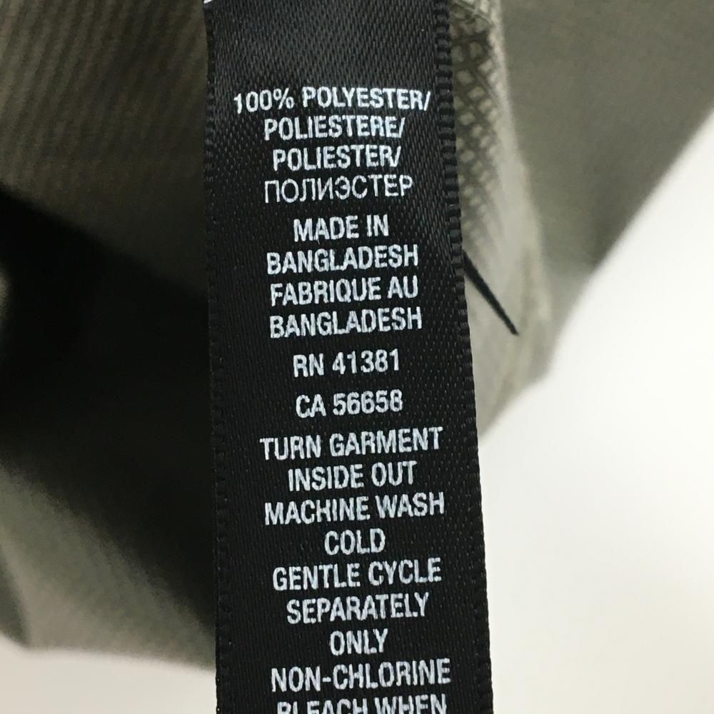 超 RLXラルフローレン ジャケットブルゾン カーキ×オレンジ ロゴプリント 裾ドローコード メンズ XL ゴルフウェア Ralph Lauren WHITEMONARCHHOTEL_COM