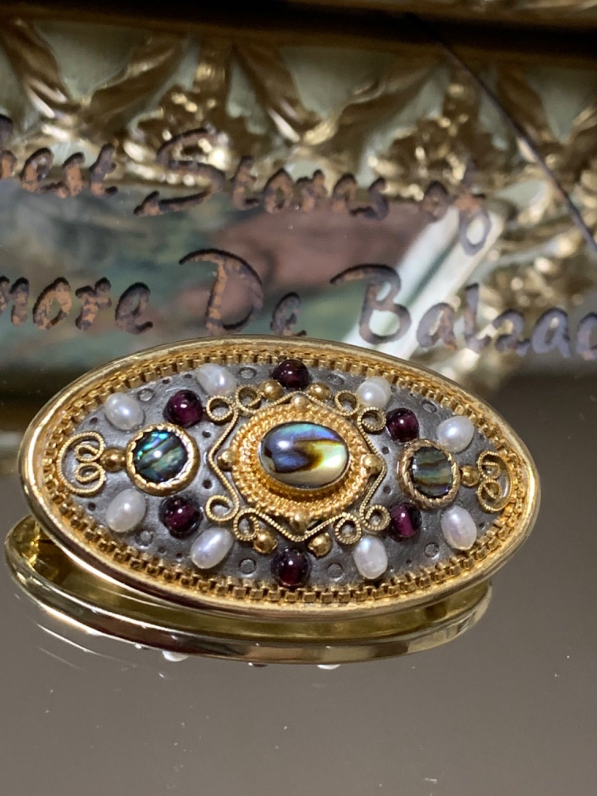 MICHAL GOLAN ミカエルゴーラン ヴィンテージ ブローチ ピアス 古き 