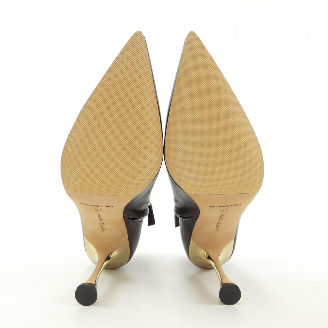 MANOLO BLAHNIK マノロブラニク ハラコ ドット 未使用品 レディース