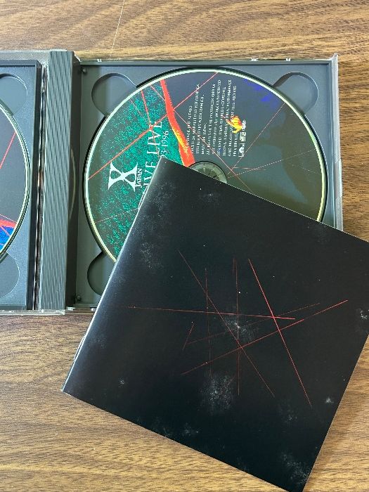X JAPAN 「LIVE LIVE LIVE TOKYO DOME 1993-1996」CD2枚組 帯付